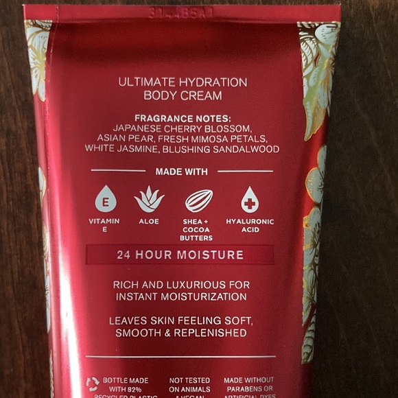 NEW B&BW Japanese Cherry Blossom Body Cream - Picture 5 of 5